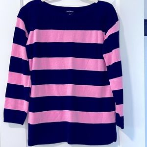 Talbots cotton tunic sweater